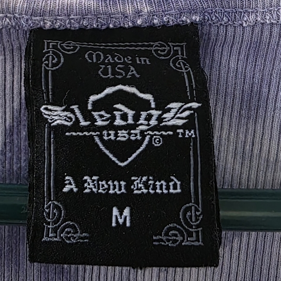 Womens Purple Tie-Dye Women's Top - Picture 3 of 3